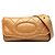 Timeless Borsa a spalla in pelle matelassé Wild Stitch di Chanel D'oro Metallico