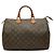 Louis Vuitton Speedy 35 Monogram Handtasche Braun