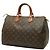 Louis Vuitton Speedy 35 Monogram Handtasche Braun - Ansicht 2