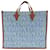 Versace Canvas Denim Tragetasche Blau  - vue 1