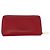 Portafoglio in pelle rossa Chanel con hardware dorato Rosso - vista 2