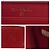 Portafoglio in pelle rossa Chanel con hardware dorato Rosso - vista 5