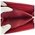 Portafoglio in pelle rossa Chanel con hardware dorato Rosso - vista 9