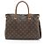 Borsa Pallas in tela Monogram Louis Vuitton Nero - vista 3
