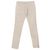 Jeans rectos de tiro medio en algodón beige de Bottega Veneta - vista 2