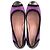 Zapatos de tacón de punta redonda Marc Jacobs en terciopelo morado Púrpura - vista 3