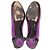 Zapatos de tacón de punta redonda Marc Jacobs en terciopelo morado Púrpura - vista 6