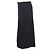 Falda midi recta de lana negra con abertura trasera Max Mara Negro - vista 2