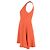Sandro Mini Kleid mit Tiefem Ausschnitt aus Orange Polyester - Ansicht 2