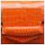Bolso de hombro de cuero naranja con estampado de cocodrilo de Dries Van Noten - vista 5
