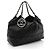 Gabrielle Chanel Tote Shopper Petit Cocos in Pelle di Vitello Nero - vista 2