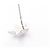 Orecchini Star Stud in acciaio inossidabile Jimmy Choo - vista 6