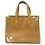 Reade PM Monogram Lackleder Tote Bag von Louis Vuitton Braun Beige