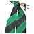 Borsa in pelle di vitello di seta Fendi You Strap verde e nero - vista 6