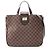 Borsa 2 in 1 Cabas Rosebery Damier di Louis Vuitton Marrone