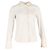 Sportmax Langarmhemd mit Knöpfen aus ivory Polyester Weiß Roh