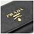 Billetera Compacta Saffiano 1MH043 de Prada Negro - vista 6