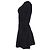 Vestido Mini Smock Sandro Ornela em Viscose Preta Preto - vista 2
