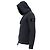 Sudadera con capucha y cordón Stone Island con parche de brújula en algodón gris oscuro - vista 3