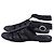 Khaite Perth Flat Sandals in Black Lambskin Leather - view 4