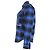 Off White Camicia a maniche lunghe a quadri Off-White in cotone blu - vista 2