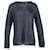 Autre Marque Max Mara Pullover aus navyblauer Baumwolle Marineblau  - Ansicht 1