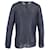 Autre Marque Max Mara Pullover aus navyblauer Baumwolle Marineblau  - Ansicht 3