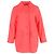 Moschino Single-Breasted Coat wit Pockets in Coral Wool