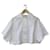 Autre Marque Patou 24SS Cropped Shirt Blouse White Cotton  ref.2583125