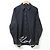 Autre Marque Camisa de algodón bordada Karl Lagerfeld Negro