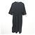 Autre Marque Langes Kleid mit Raffung am Rücken ebure Schwarz - Ansicht 2