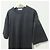 Autre Marque Langes Kleid mit Raffung am Rücken ebure Schwarz - Ansicht 4