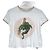 Camiseta de mezcla de algodón y lino Christian Dior Blanco Beige