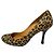 Décolleté Leopardo LANVIN in Blu Nero Beige - vista 2