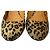 Décolleté Leopardo LANVIN in Blu Nero Beige - vista 5