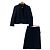 Autre Marque Conjunto de cachemira de doble botonadura HI-DOLLRB Negro