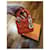 Christian Dior Borsa Lady Dior Micro GHW Arancione - vista 8
