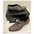 Saint Laurent Scarpe LuLu con lacci glitter e tacco oro Argento D'oro Metallico - vista 4