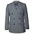 Autre Marque Kingsman Blazer, Prinz von Wales Blau Grau