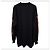 T-shirt Balenciaga Nera Rock and Roll - vista 3