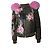 Philipp Plein, bomber con cappuccio e ricamo floreale Rosa Verde