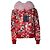 Philipp Plein roter Orchideen-Print Bomber mit Fell Pink