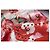 Philipp Plein roter Orchideen-Print Bomber mit Fell Pink - Ansicht 7