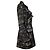 Philipp Plein, parka de camuflaje con cristales Negro Verde - vista 3