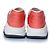 Chanel, sneakers basse in lycra rosa con logo CC 19P Nero Bianco - vista 3
