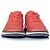Chanel, sneakers basse in lycra rosa con logo CC 19P Nero Bianco - vista 5