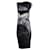 Alexander Mcqueen McQ, Vestido impreso digital en gris