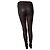 Leggings in pelle marrone scuro Sylvie Schimmel - vista 3