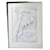 Pierre Hardy sketch of a glove for Hermès winter collection 1994 - 1995 White  - view 1