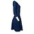 Alaïa Alaia, blue flared dress with pattern - view 4